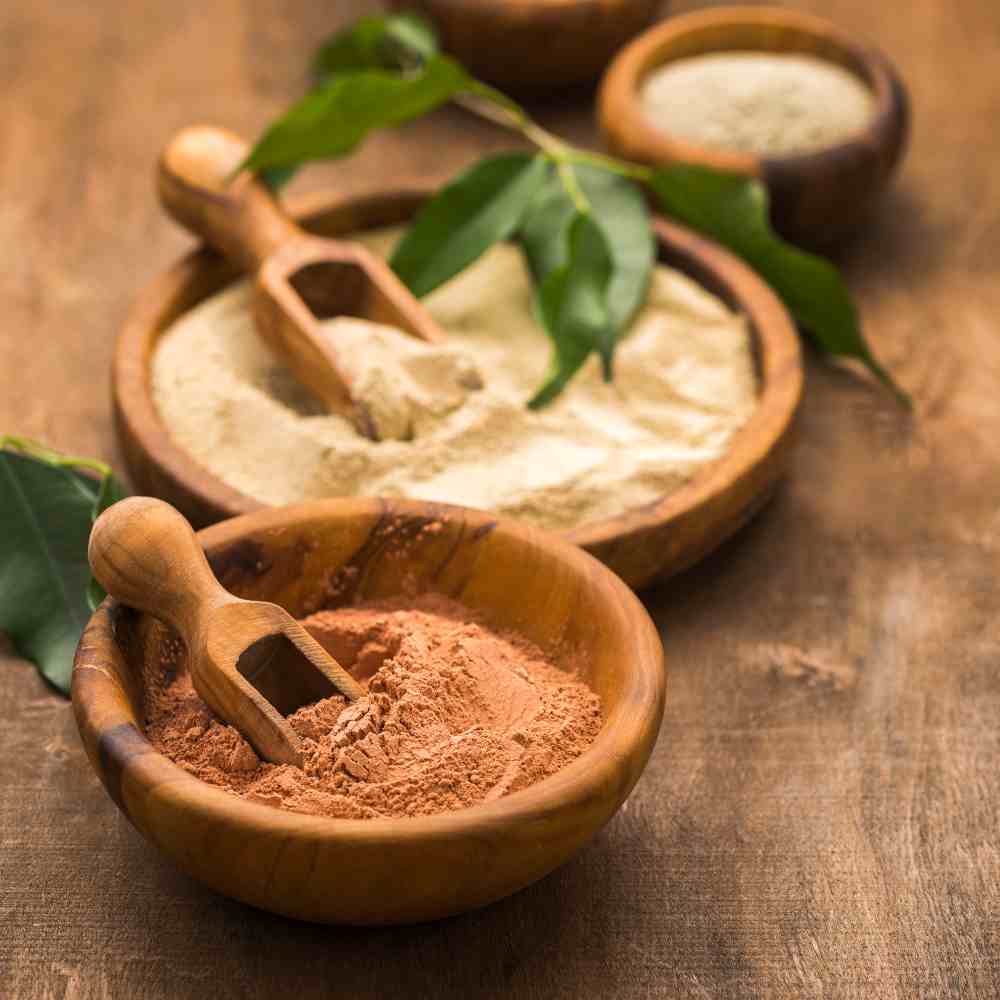 multani mitti and sandalwood powder