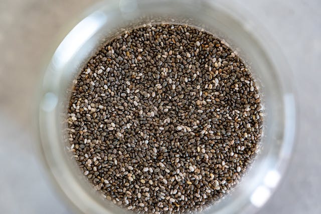 Chia Seeds: Fiber and Calcium in Every Bite