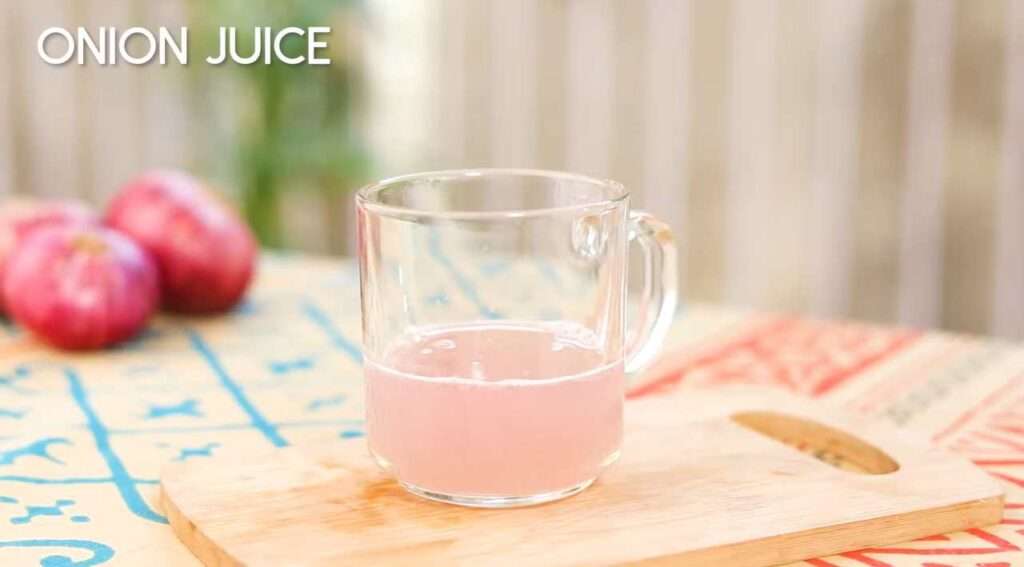 onion juice