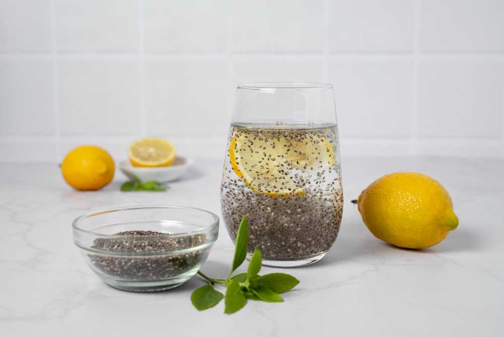 chia seeds water