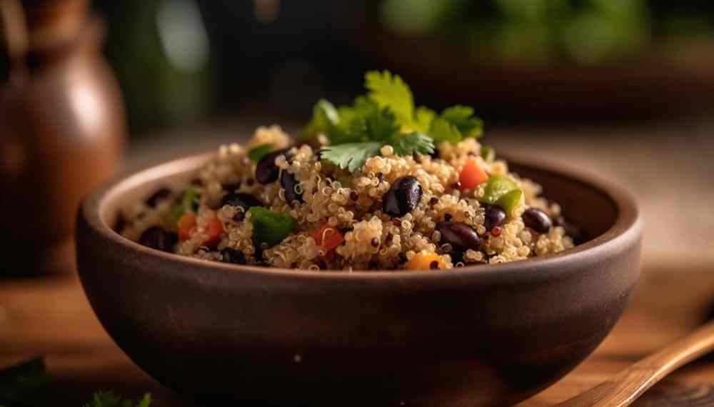 <a href="https://www.freepik.com/free-ai-image/bowl-quinoa-salad-with-cilantro-side_42598136.htm#fromView=search&term=Quinoa&track=ais_ai_generated®ularType=ai&page=1&position=0&uuid=34443fa5-2cf1-402c-bbb8-64dd106fbe13">Image By vecstock</a> quinoa : the power of Ayurvedic superfoods