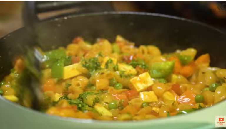 मसाला मैकरोनी: Indian Style macroni Recipe