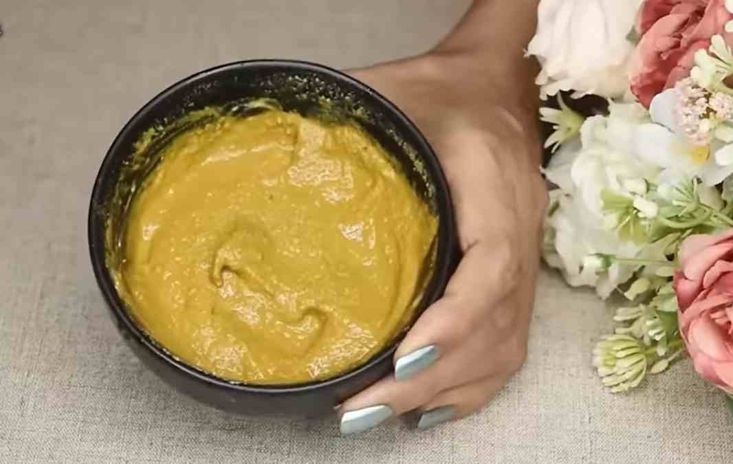 Cured, Besan and Turmeric face pack