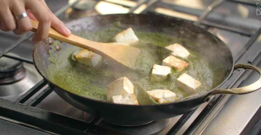 palak paneer recipe step wise